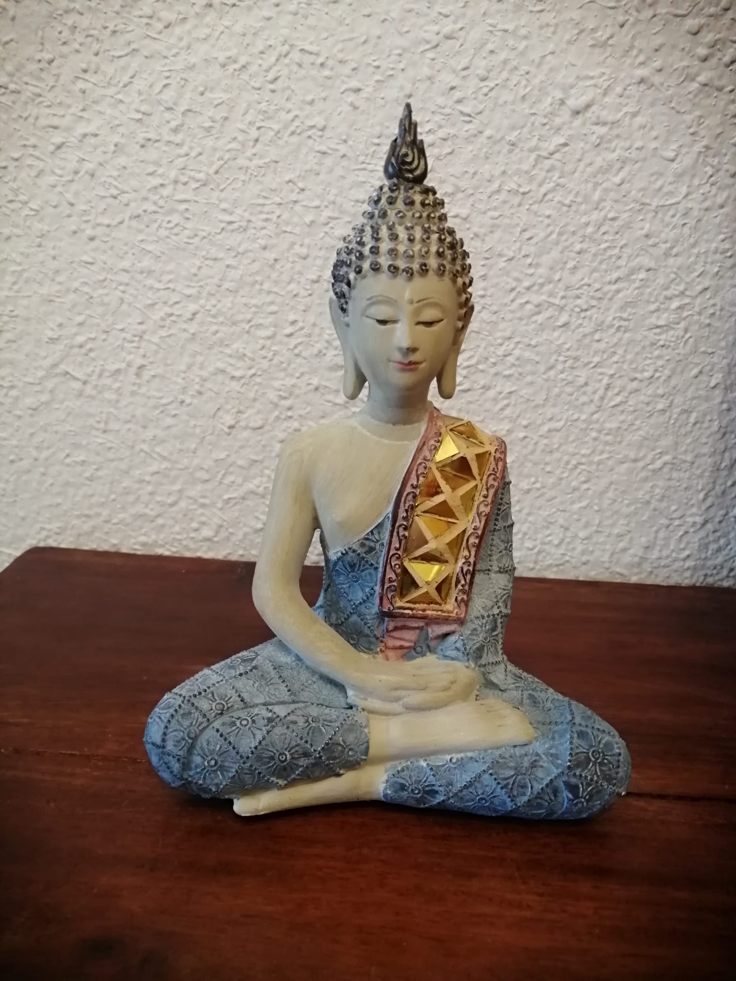 Buda Enfeite de resina Mudra Dhyana